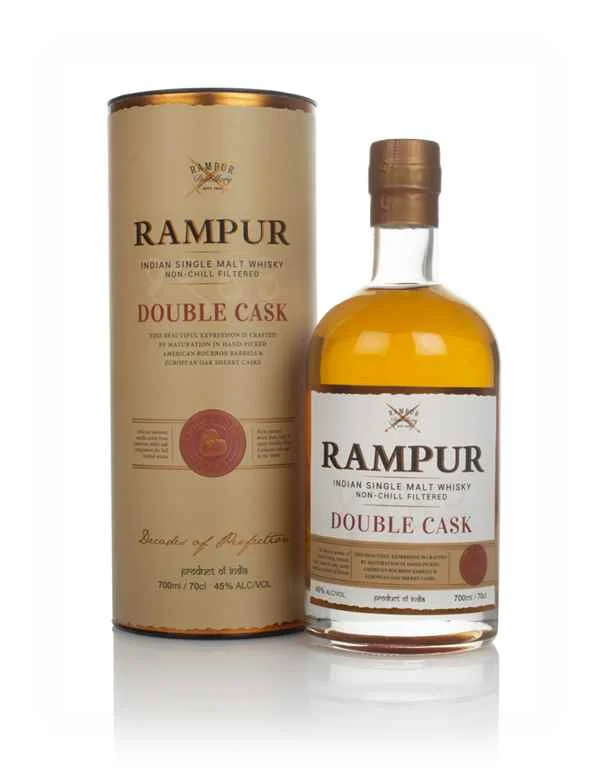 Rampur Double Cask Single Malt Whisky | 700ML - Whiskey