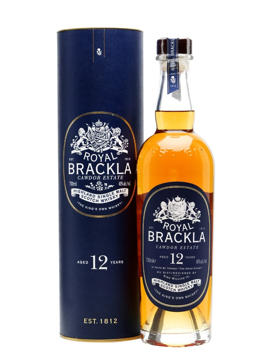 Royal Brackla 12 Year Old Highland Single Malt Scotch Whisky | 700ML - Whiskey