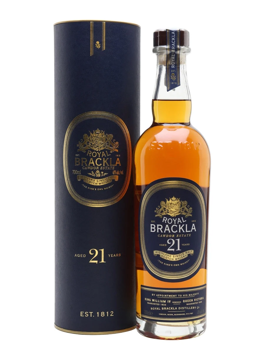 Royal Brackla 21 Year Old Highland Single Malt Scotch Whisky | 700ML - Whiskey
