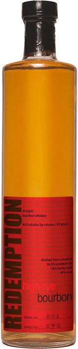 Redemption Bourbon High Rye Whiskey - Whisky