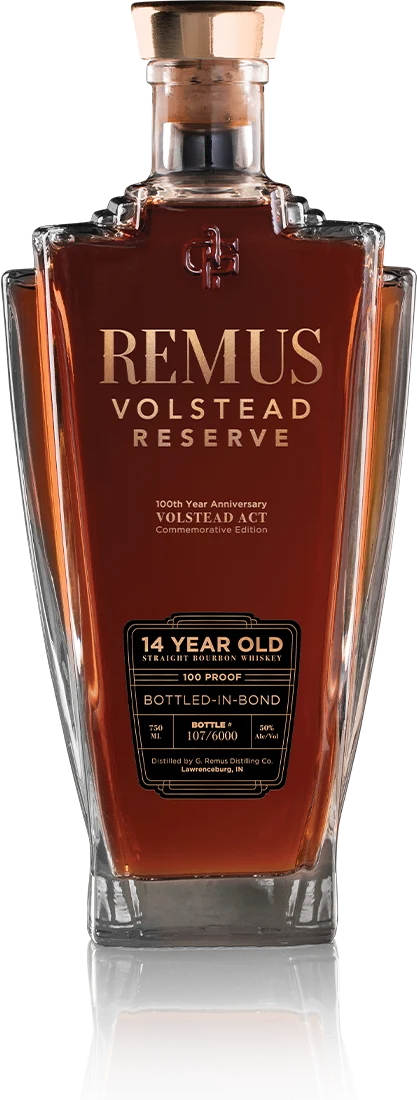 Remus Volstead Reserve 14 Year Old Bourbon Whiskey