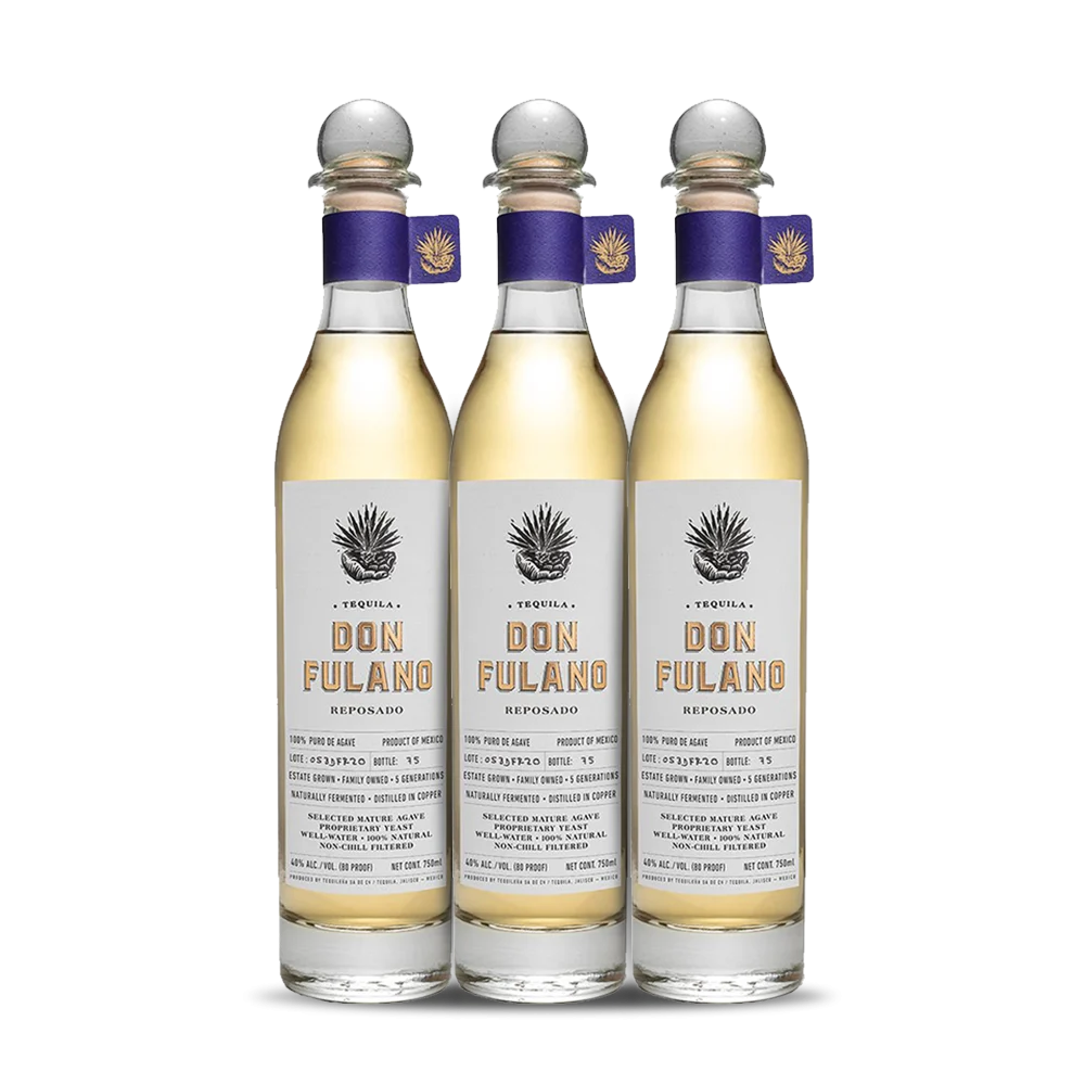 Don Fulano Reposado Tequila (3) Bottle Bundle