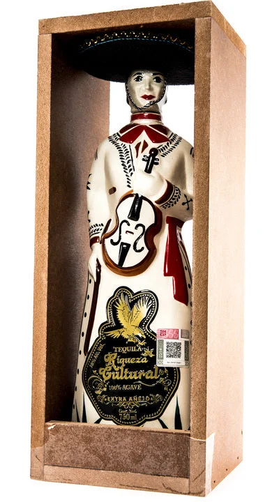 Riqueza Cultural Lady Charro Ceramica Extra Anejo Tequila