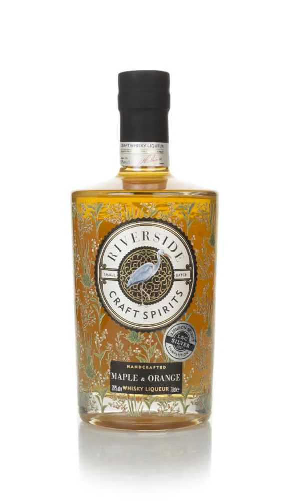 Licor de whisky de naranja y arce Riverside | 700ML