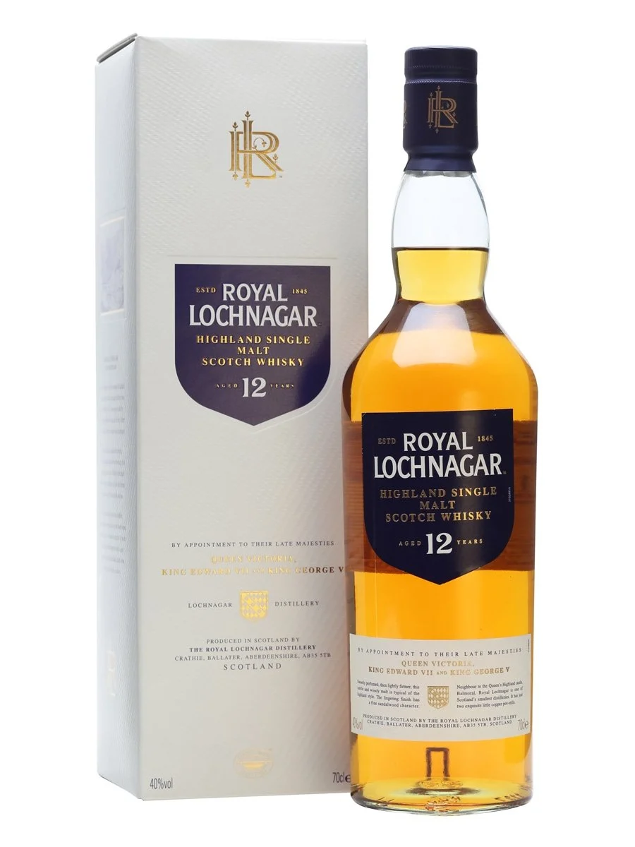 Royal Lochnagar 12 Year Old Highland Single Malt Scotch Whisky | 700ML - Whiskey