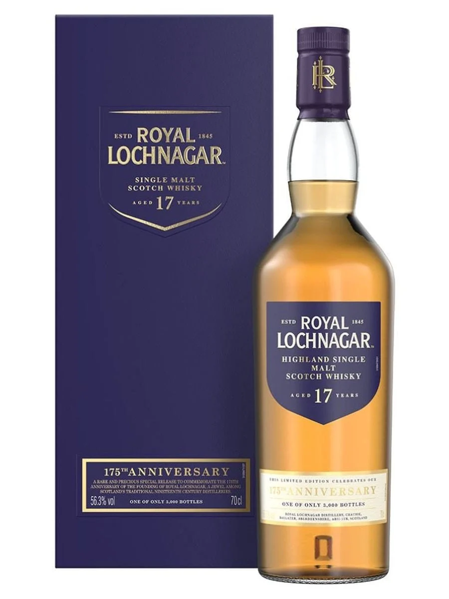 Royal Lochnagar 17 Year Old 175th Anniversary Highland Single Malt Scotch Whisky | 700ML - Whiskey
