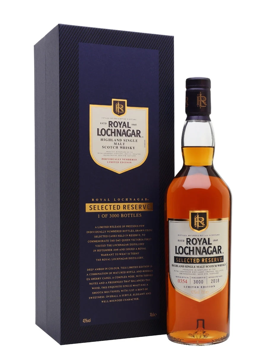 Royal Lochnagar Selected Reserve Highland Single Malt Scotch Whisky | 700ML - Whiskey