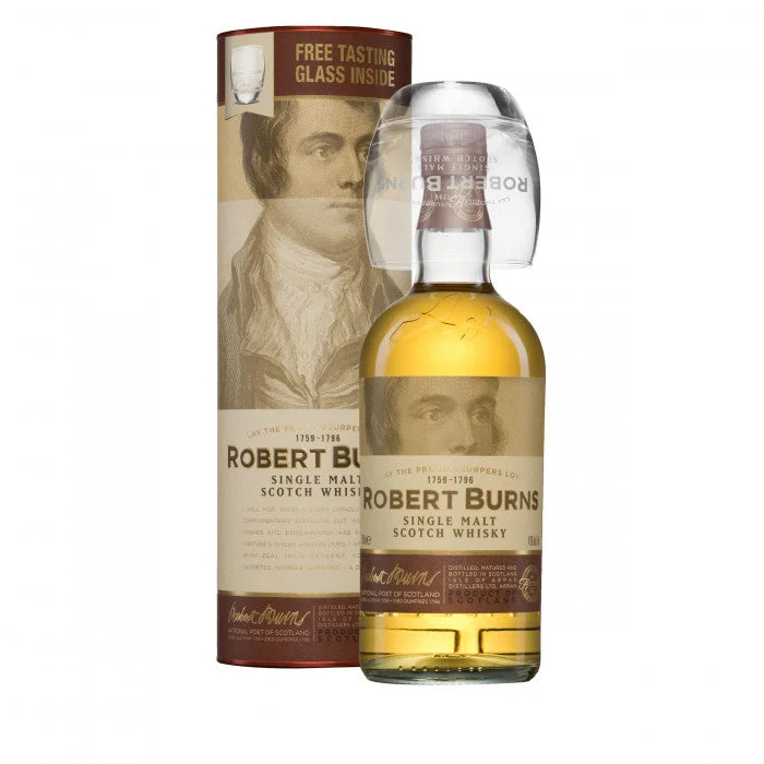 Robert Burns Single Malt Gift Pack with Glass Whisky - Whiskey
