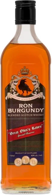 Ron Burgundy Great Odin's Raven Special Reserve Scotch Whisky - Whiskey