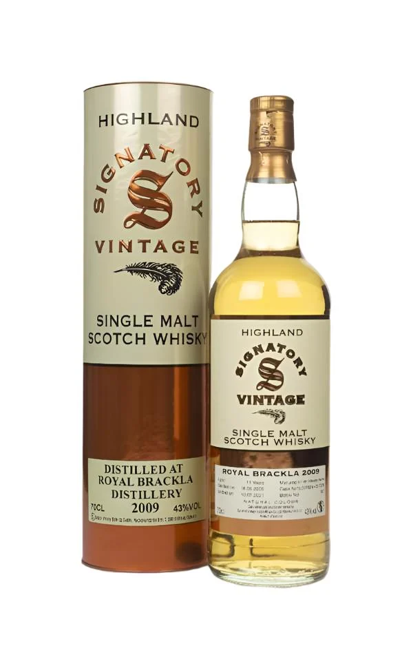 Royal Brackla 11 Year Old 2009 (casks 307024 & 307028) - Signatory Single Malt Scotch Whisky | 700ML