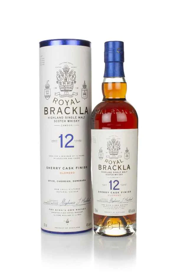 Royal Brackla 12 Year Old Oloroso Sherry Cask Finish Whisky | 700ML - Whiskey