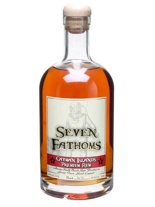 Seven Fathoms Cayman Islands Premium Rum - Ron
