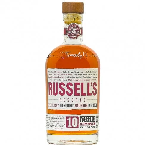 Whisky bourbon puro de Kentucky Russell's Reserve de 10 años