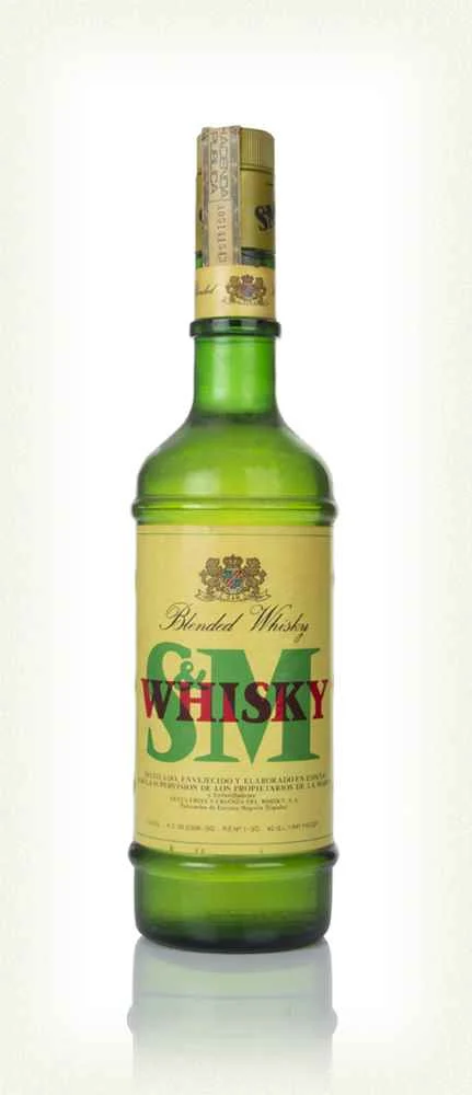 S&M Blended Whisky - 1970s Whiskey | 740ML