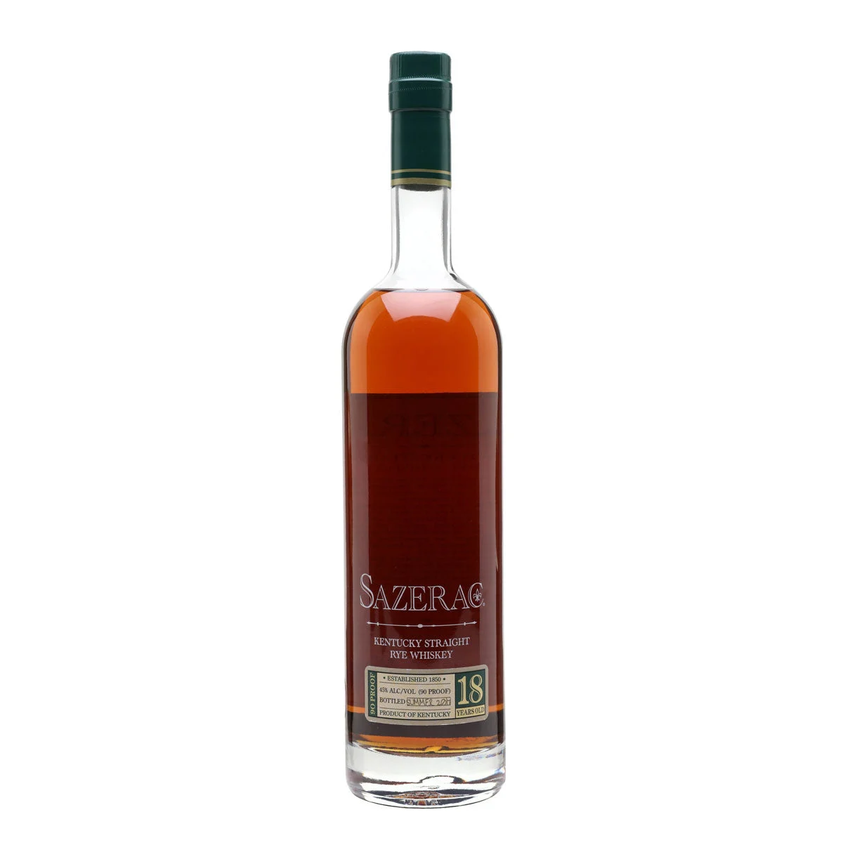 Sazerac 18 años 2017 Whisky de centeno puro Kentucky