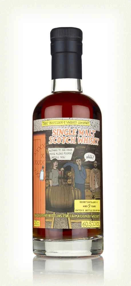 Secret Distillery #1 9 Year Old (That Boutique-y Whisky Company) (La Maison du Whisky) Whiskey | 500ML