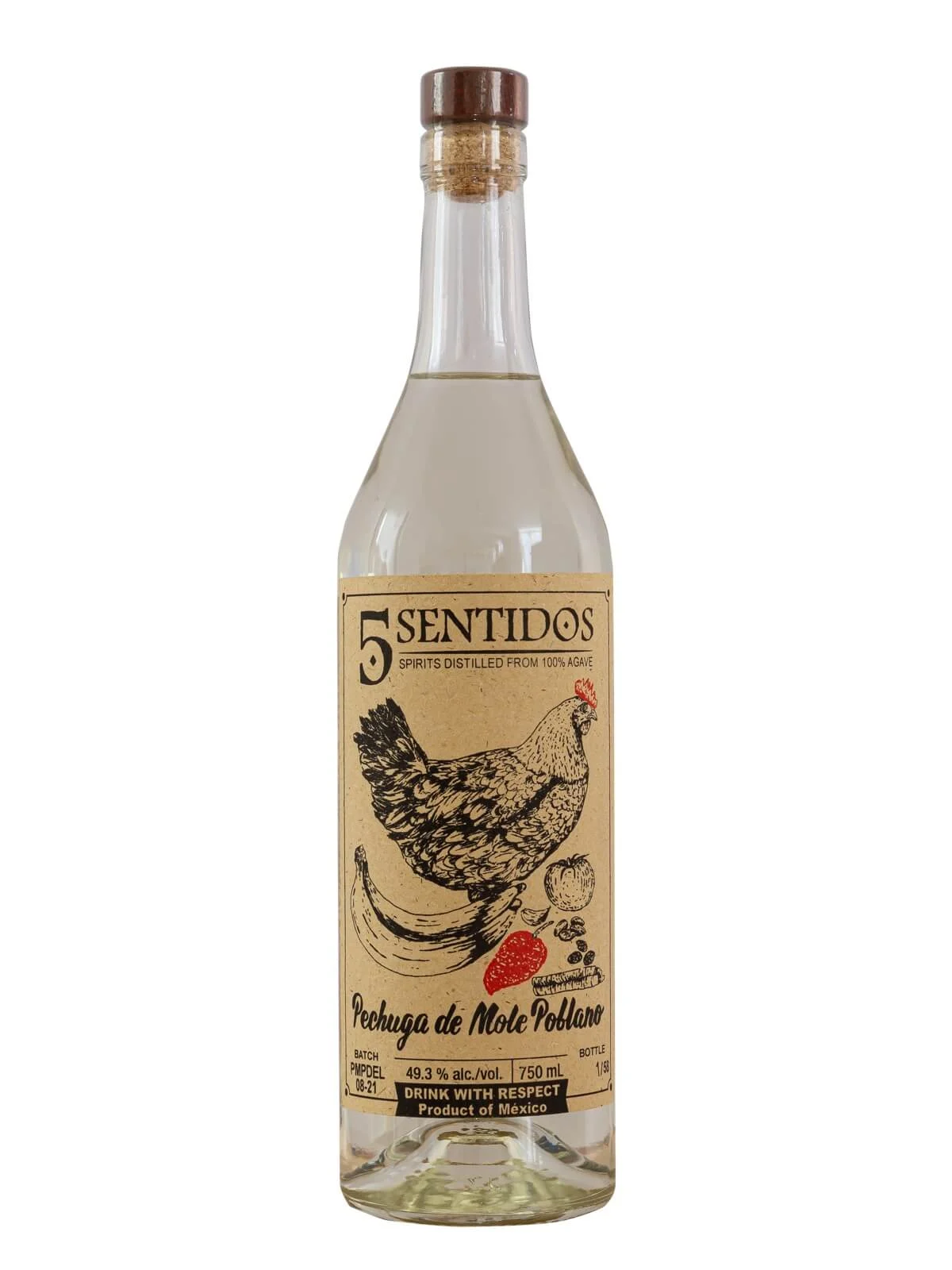 5 Sentidos Pechuga de Mole Poblano Mezcal