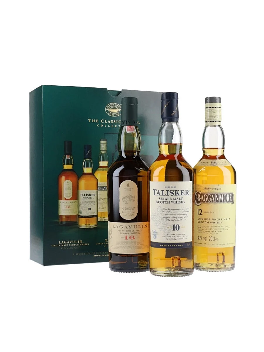 Classic Malts Strong Collection 3x20cl | 600ML - Whiskey
