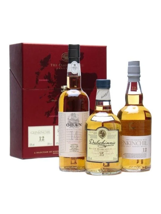 Classic Malts Gentle Collection 3x20cl | 600ML - Whiskey