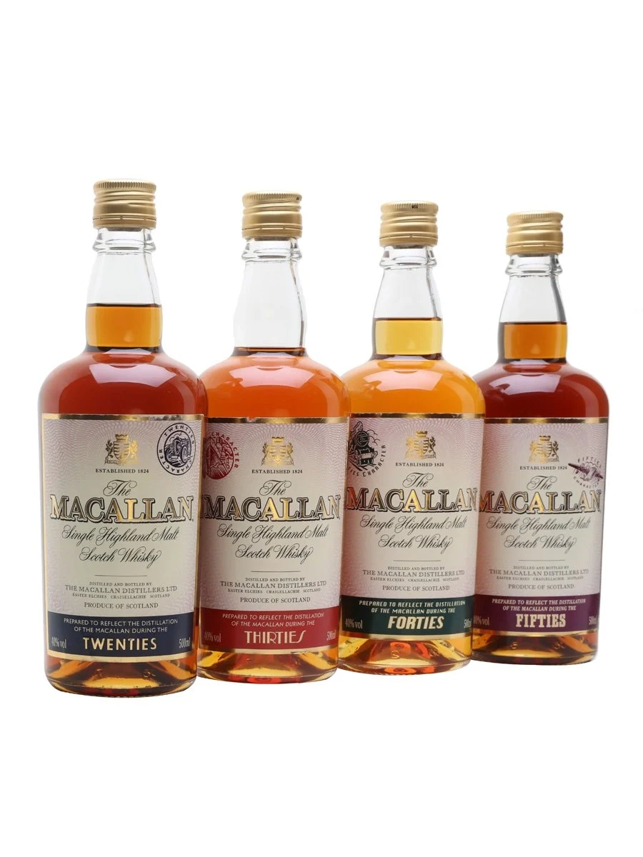Macallan Travel Series, primer juego completo de whisky escocés de pura malta Speyside | 2L