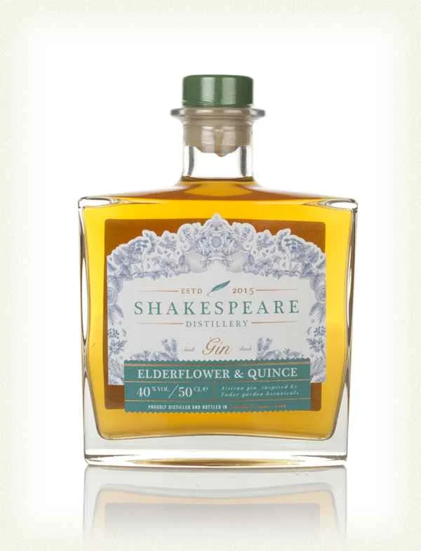 Shakespeare Elderflower & Quince Gin | 500ML
