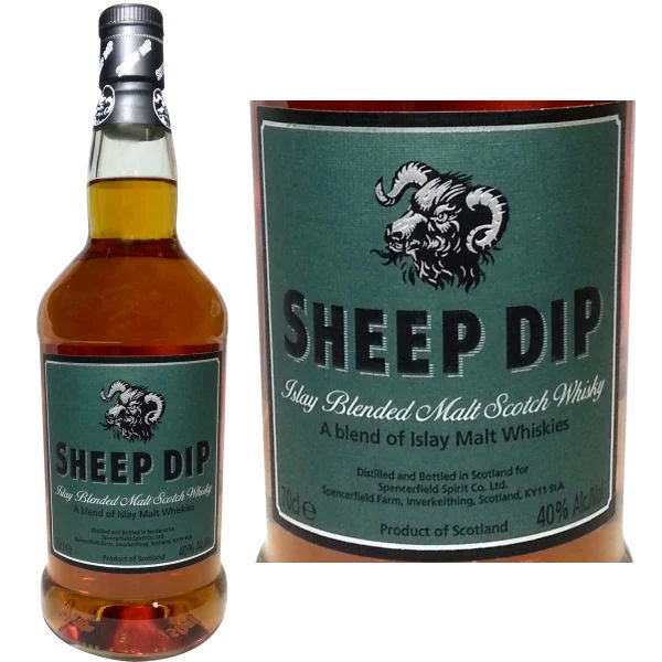 Sheep Dip Islay Blended Malt Scotch Whisky - Whiskey