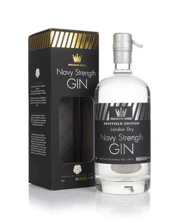 Sheffield Distillery Hallmark Navy Strength - Sheffield Edition Gin | 700ML
