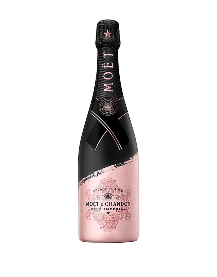 Moët & Chandon Signature Rosé Impérial Limited Edition Bottle Champagne - champán