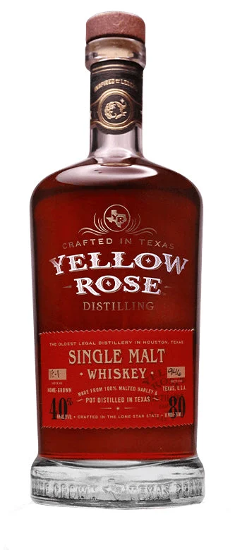Yellow Rose Single Malt Whiskey