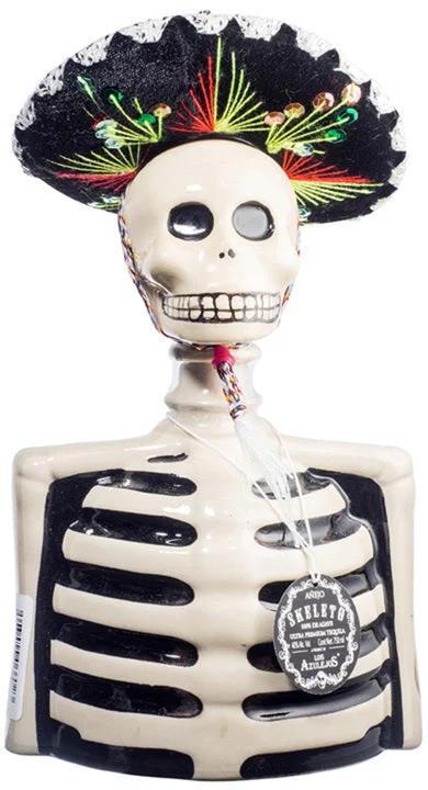 Los Azulejos Skelly Anejo - Tequila
