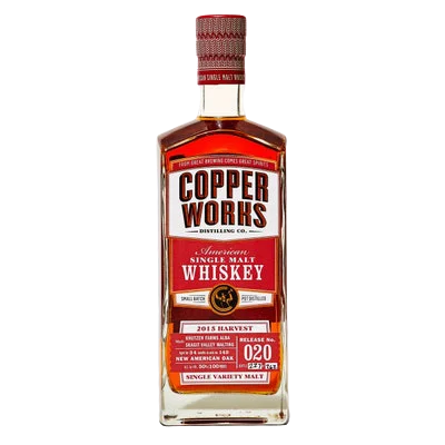 Copperworks Release 020 Whisky de malta monovarietal