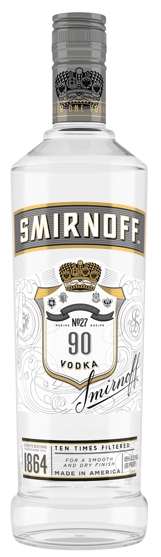 Smirnoff No. 27 Silver Vodka