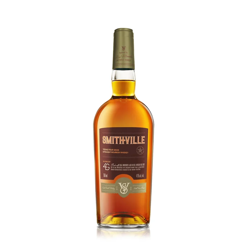 Smithville Texas Four Grain Bourbon Whiskey