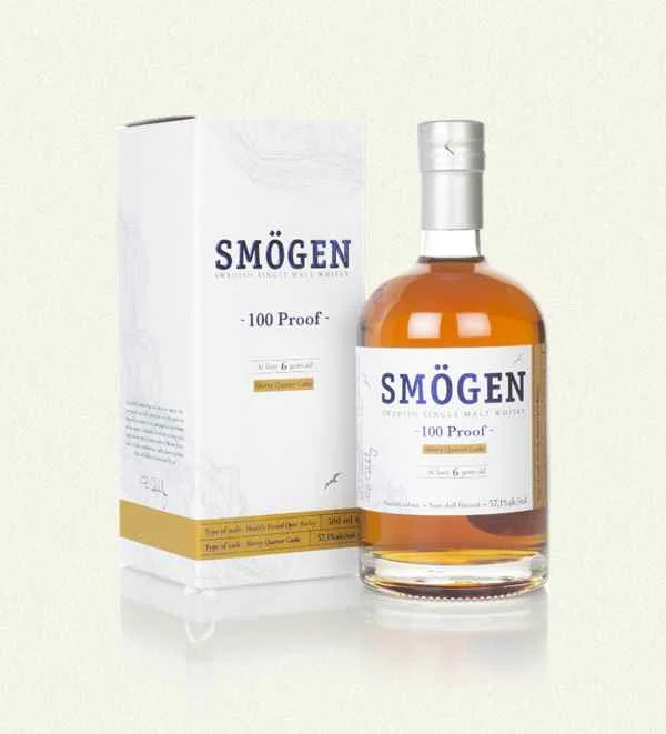 Smögen 6 Year Old 100 Proof Single Malt Whiskey | 500ML - Whisky