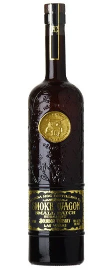 Whisky Bourbon puro de lote pequeño Smoke Wagon