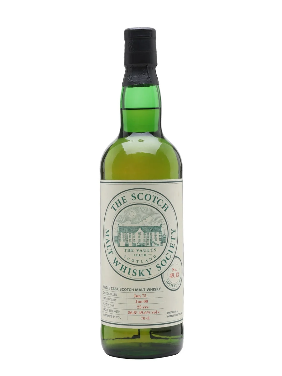 SMWS 49.13 (Santa Magdalena) 1975 Whisky escocés de malta única de tierras bajas de 25 años | 700ML
