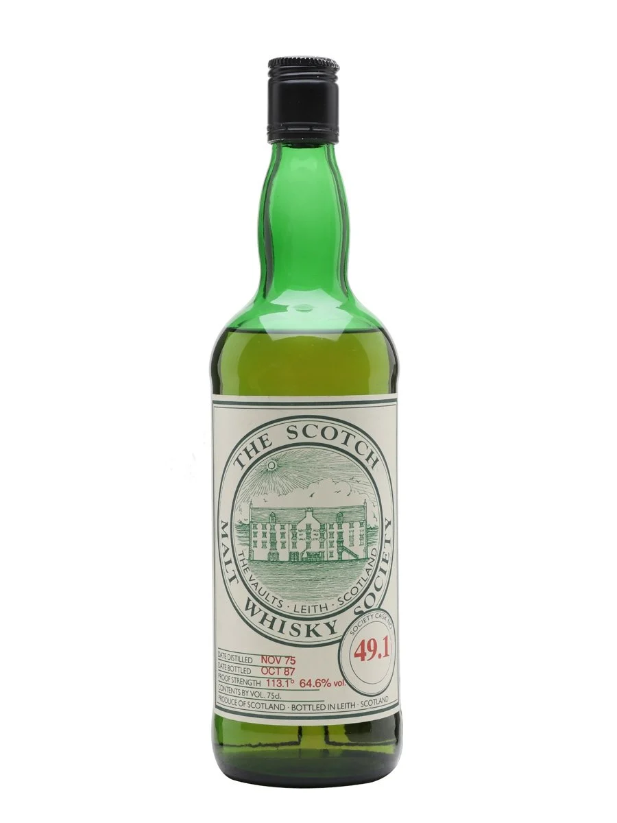 SMWS 49.1 (St Magdalene) 1975 Bot.1987 Lowland Single Malt Scotch Whisky - Whiskey