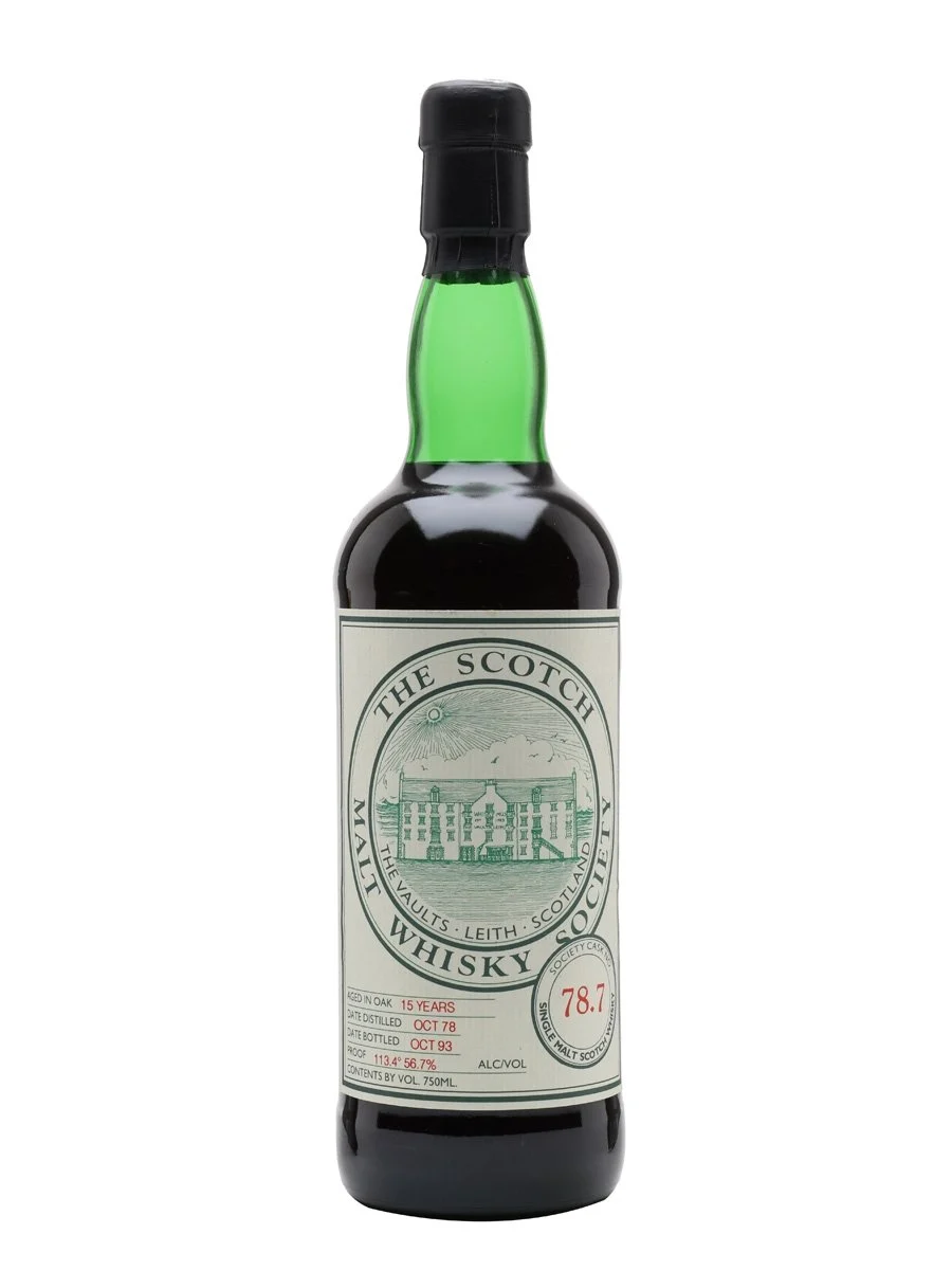 SMWS 78.7 (Ben Nevis) 1978 15 Year Old Bot.1993 Highland Single Malt Scotch Whisky - Whiskey