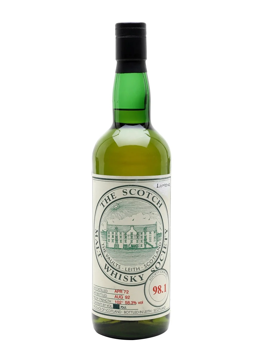 SMWS 98.1 (Inverleven) 1972 Bot.1992 Whisky escocés de pura malta Highland | 700ML