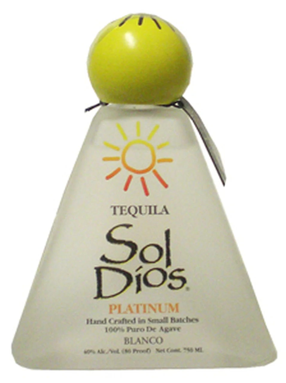 Sol Dios Platinum Blanco Tequila