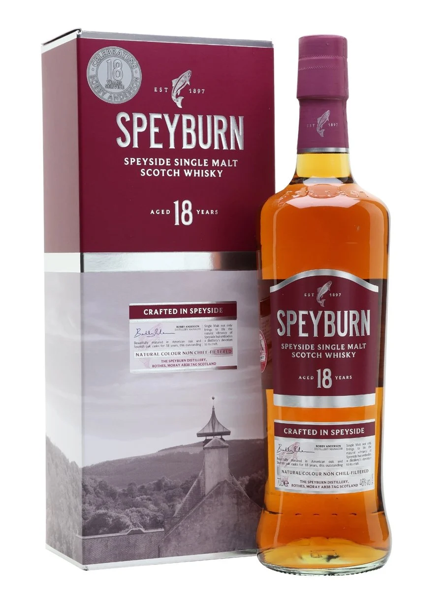 Speyburn 18 Year Old Anniversary Edition Speyside Single Malt Scotch Whisky | 700ML - Whiskey