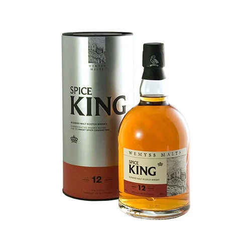 Wemyss Spice King 12 Year Old Blended Malt Scotch Whisky - Whiskey