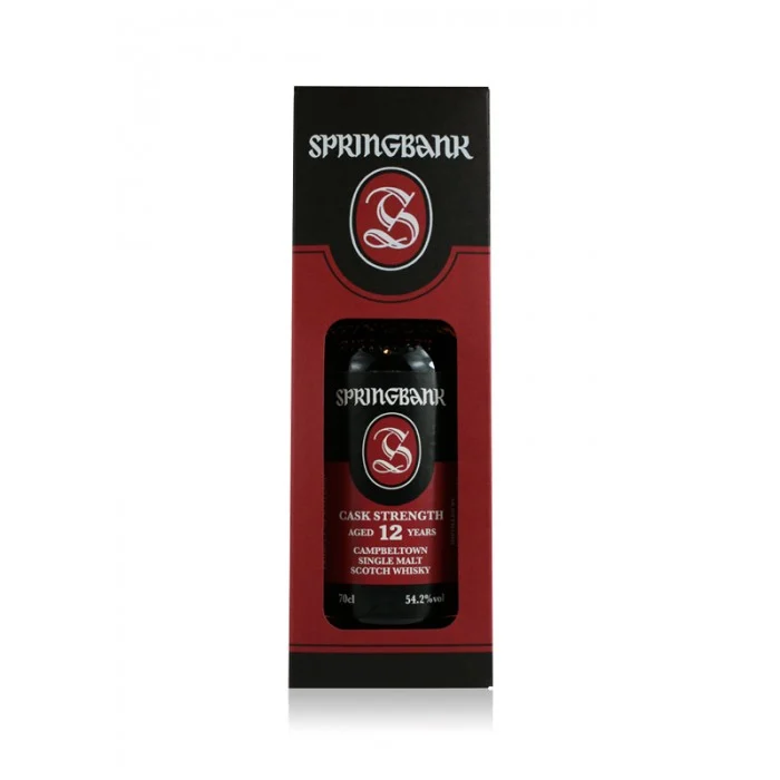 Springbank 12 Year Old Cask Strength Bottled 2019 Single Malt Scotch Whisky - Whiskey