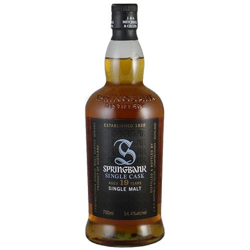 Springbank 19 Year Old Single Cask (Cask Strength) Single Malt Scotch Whisky - Whiskey