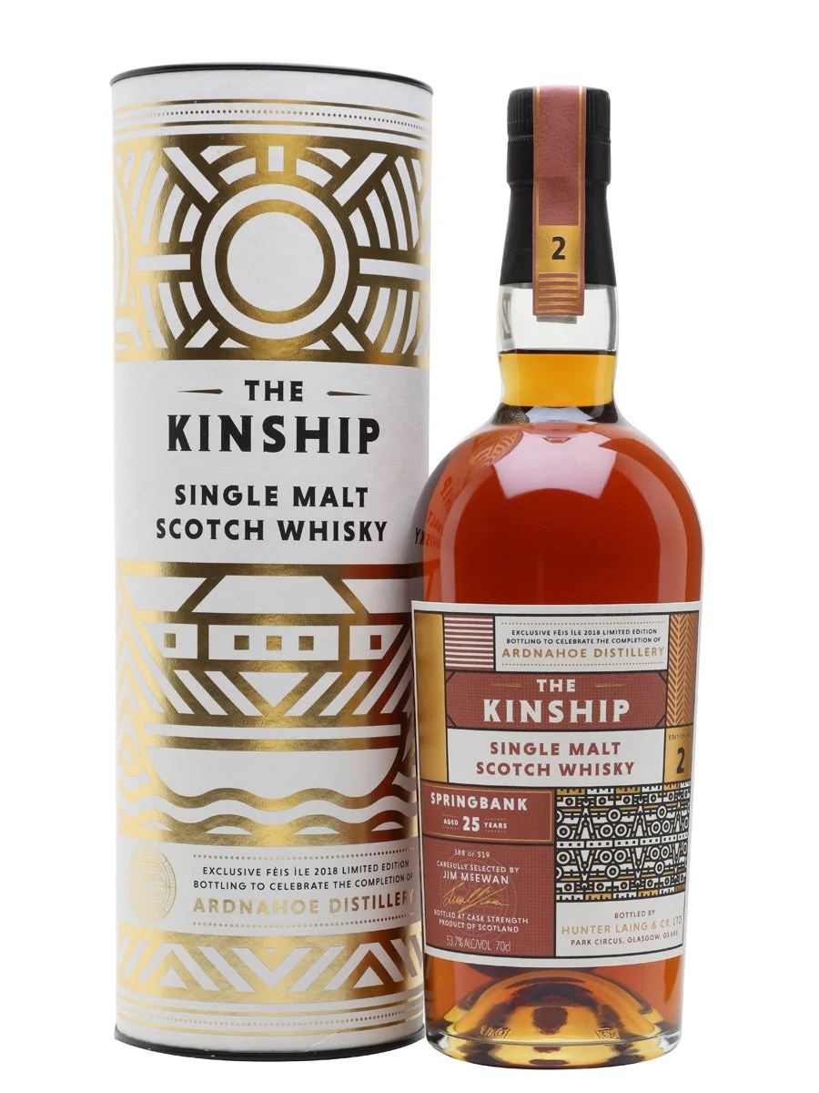 Springbank 1993 25 Year Old Sherry Cask The Kinship Campbeltown Single Malt Scotch Whisky | 700ML - Whiskey