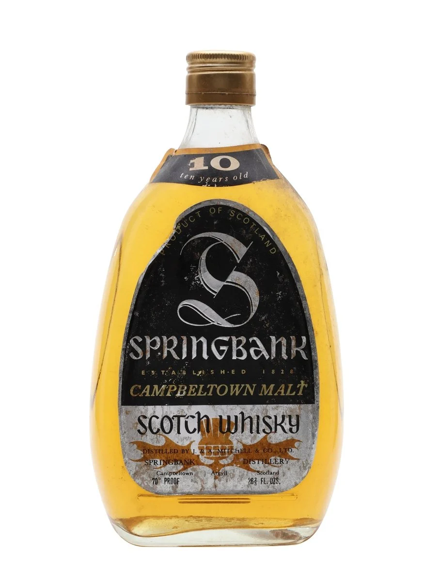 Springbank 10 Year Old Bot.1970s Campbeltown Single Malt Scotch Whisky | 755ML - Whiskey