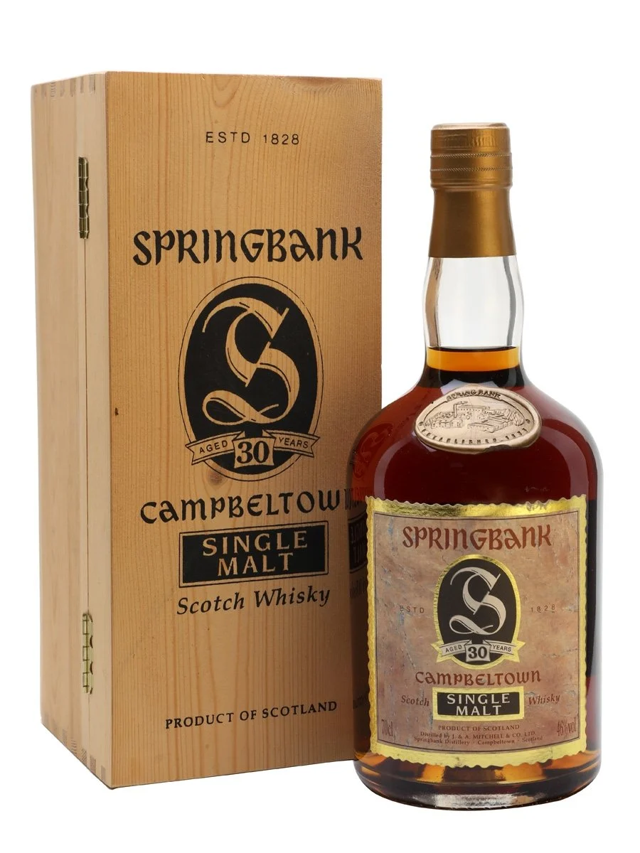 Springbank 30 Year Old Sherry Cask Bot.1990s Campbeltown Single Malt Scotch Whisky | 700ML - Whiskey