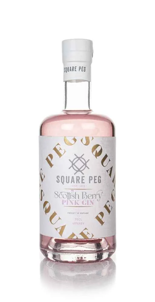 Square Peg Scottish Berry Pink Gin | 700ML