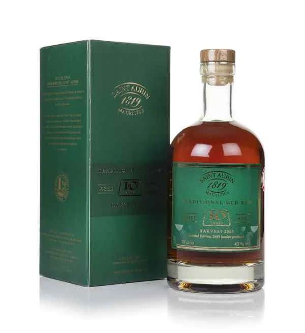 St Aubin 10 Year Old – Harvest 2003 Mauritian Rum | 700ML