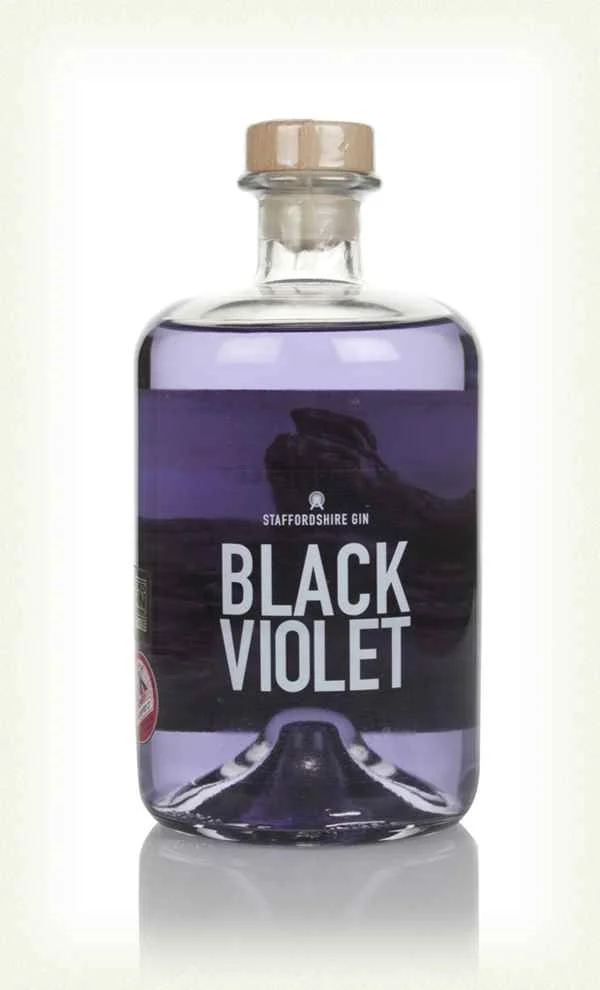 Staffordshire Black Violet Flavoured Gin | 700ML